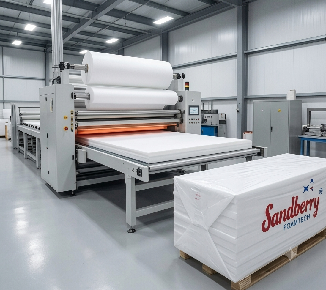 Sandberry Foamtech EPE foam sheet production line